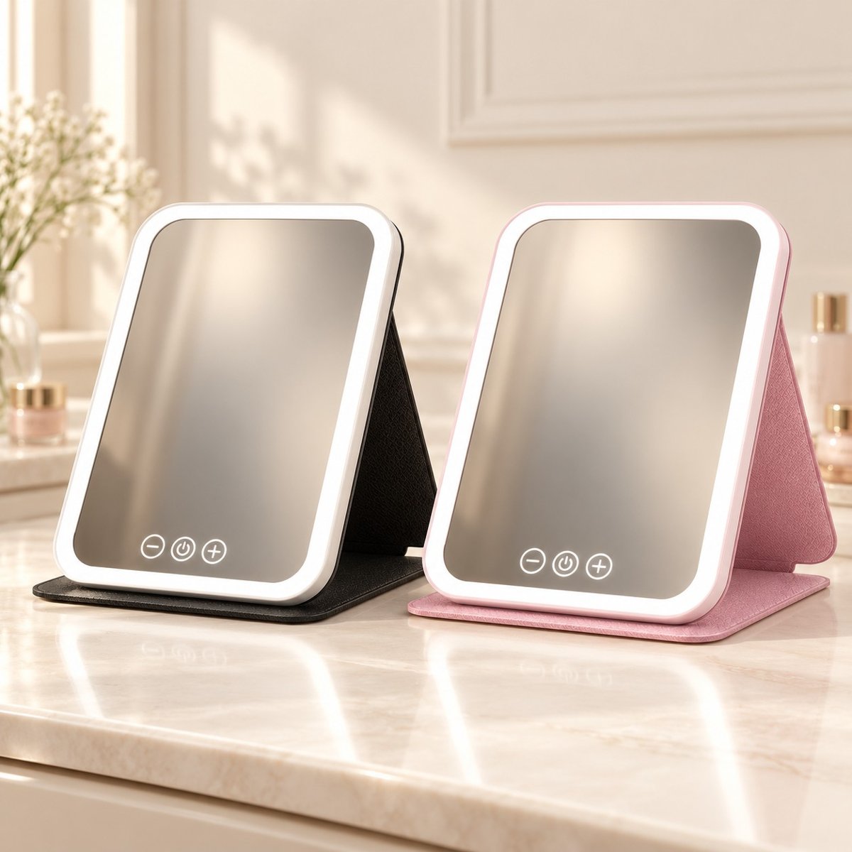 The Spotlight | LED Travel Makeup Mirror